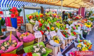 بازار گل Marche aux Fleurs Cours Saleya