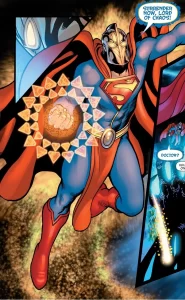 سوپرمن از کلاه سرنوشت استفاده می کند