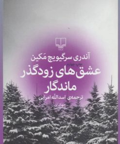 کتاب عشق های زودگذر ماندگار | انتشارات نشر چشمه