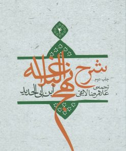 کتاب شرح نهج البلاغه 4 (زرکوب) | انتشارات نیستان