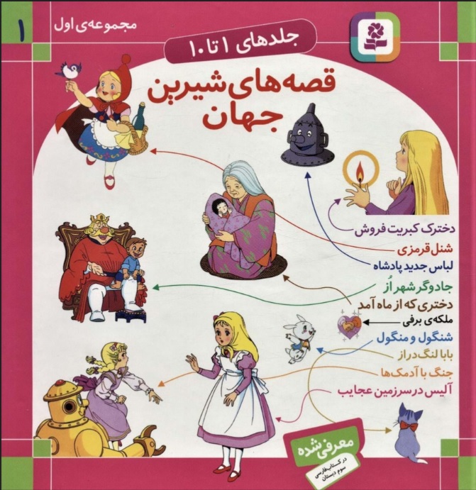 کتاب مجموعه قصه های شیرین جهان 1 | انتشارات قدیانی