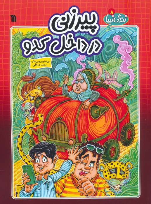 کتاب پیرزنی در داخل کدو | انتشارات سروش