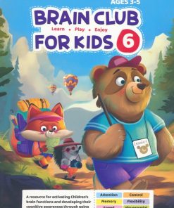 کتاب Brain Club for Kids 6 | انتشارات مهرسا