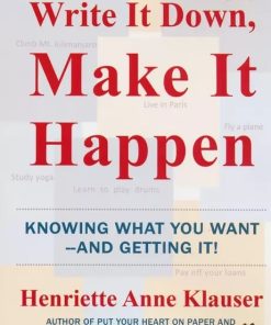 کتاب Write It Down Make It Happen | انتشارات زبان ما