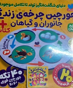 کتاب جورچین چرخه زندگی جانوران و گیاهان + کتاب | انتشارات ذکر