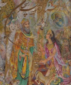 کتاب آثار استاد محمود فرشچیان : نیایش نور | انتشارات نشر گویا