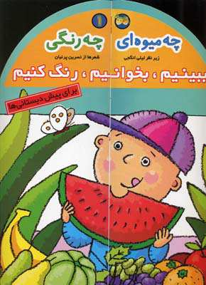 کتاب چه میوه ای چه رنگی | انتشارات افق