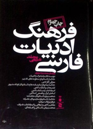 کتاب فرهنگ ادبیات فارسی | انتشارات معین