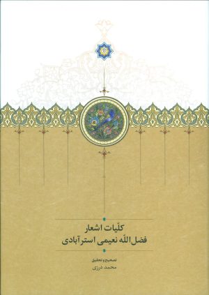 کتاب کلیات اشعار فضل الله نعیمی استرآبادی | انتشارات سخن