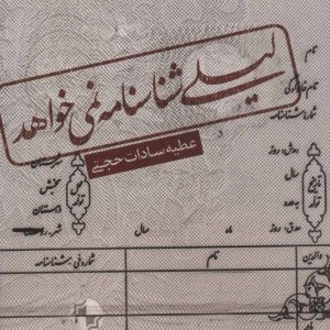کتاب لیلی شناسنامه نمی خواهد | انتشارات نیستان