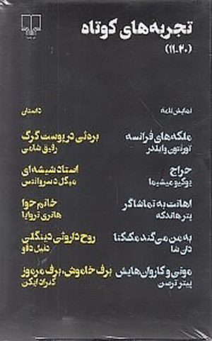 کتاب مجموعه تجربه های کوتاه 2 | انتشارات نشر چشمه