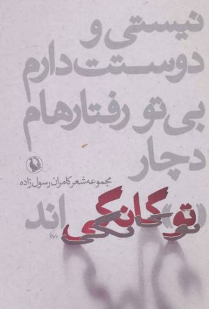 کتاب نیستی و دوستت دارم،بی تو رفتارهام دچار «تو»گانگی اند | انتشارات مروارید