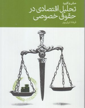 کتاب مبانی و کاربرد تحلیل اقتصادی در حقوق خصوصی | انتشارات دنیای اقتصاد