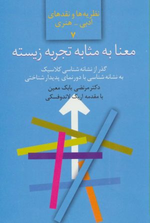 کتاب معنا به مثابه تجربه زیسته | انتشارات سخن