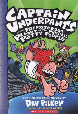 کتاب Captain Underpants 8 | انتشارات معیار علم