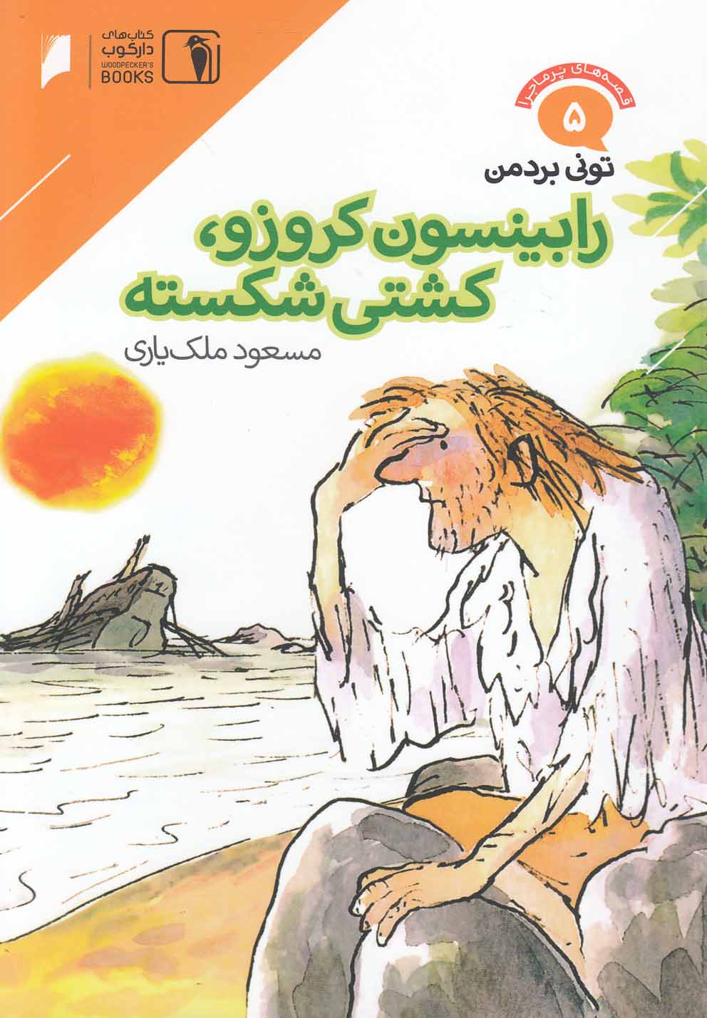 کتاب رابینسون کروزوئه، کشتی شکسته | انتشارات دنیای اقتصاد