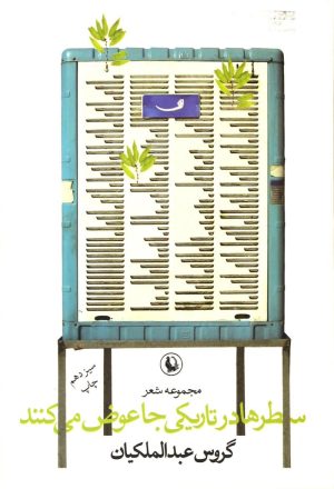 کتاب سطرها در تاریکی جا عوض می کنند | انتشارات مروارید