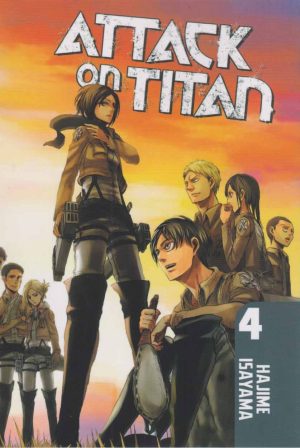 کتاب مجموعه مانگا : Attack On Titan 4 | انتشارات آی آی کتاب