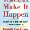 کتاب Write It Down Make It Happen | انتشارات آمه