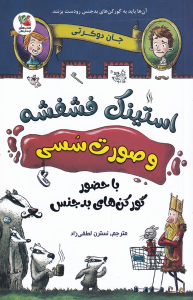 کتاب استینک فشفشه و صورت سسی 1 | انتشارات سایه گستر
