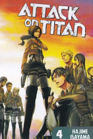 کتاب مجموعه مانگا : Attack On Titan 4 | انتشارات کتابیار