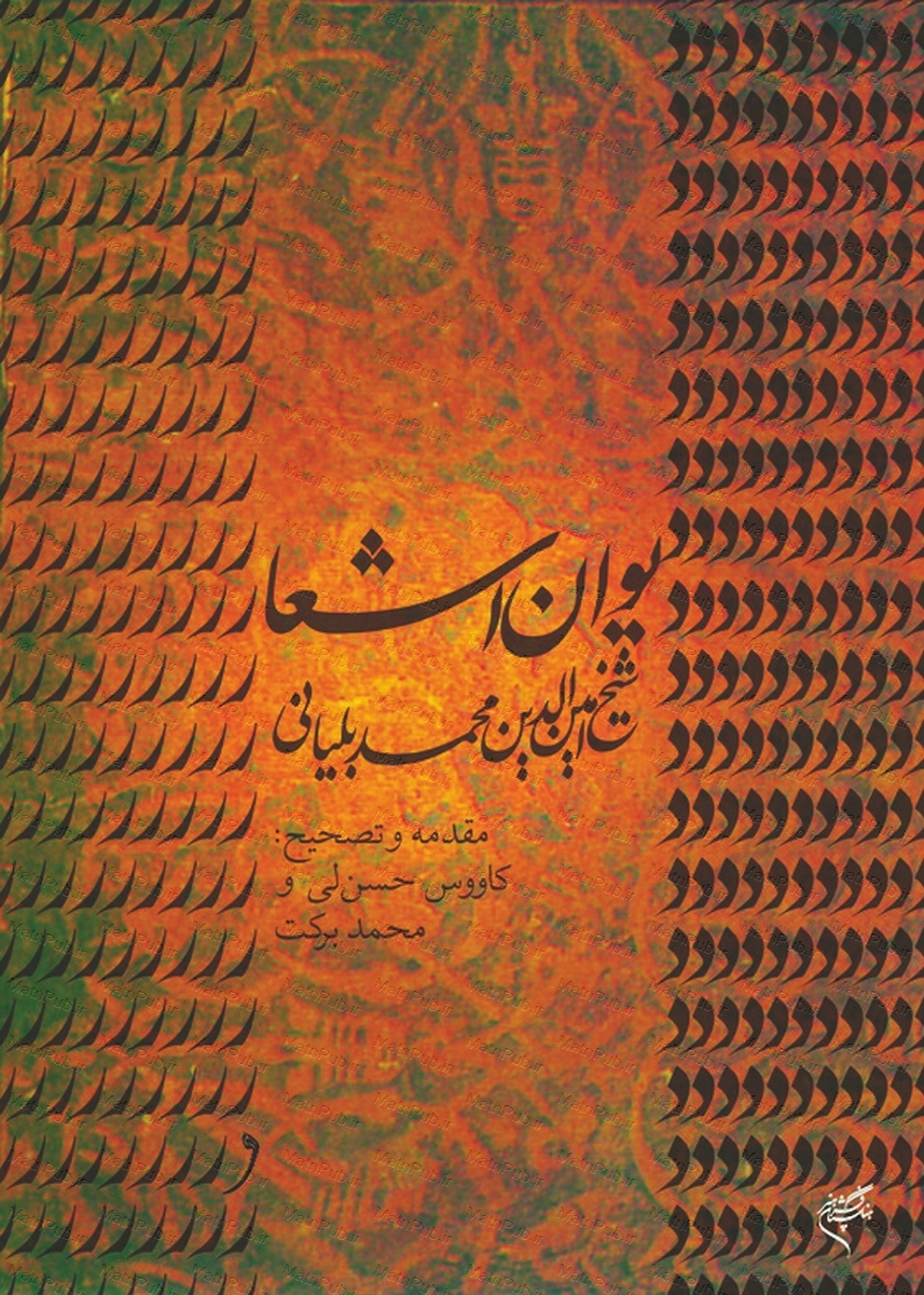 کتاب دیوان اشعار شیخ امین الدین محمد بلیانی | انتشارات فرهنگستان هنر