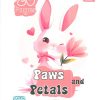 کتاب کتاب رنگ آمیزی بزرگسالان (طرح PAWS AND PETALS،کد 1579) | انتشارات حتمی