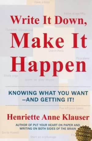 کتاب Write It Down Make It Happen | انتشارات زبان ما