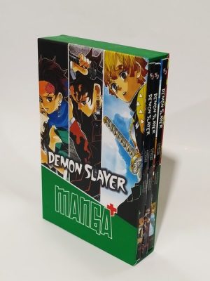 کتاب مانگا پلاس انگلیسی Demon Slayer (3 جلدی) | انتشارات کتابیار