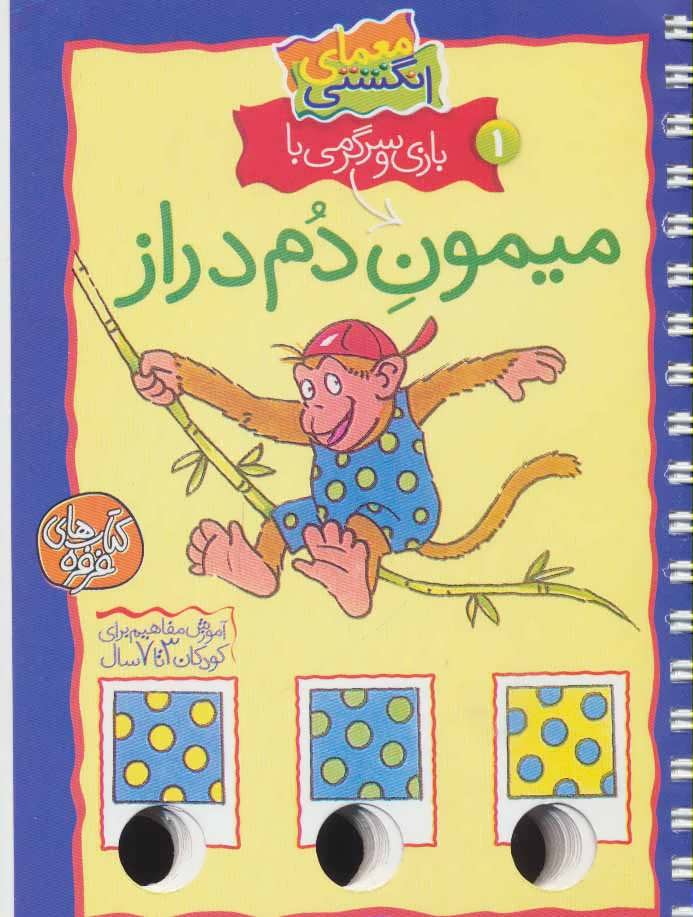 کتاب بازی و سرگرمی با میمون دم دراز | انتشارات کلام