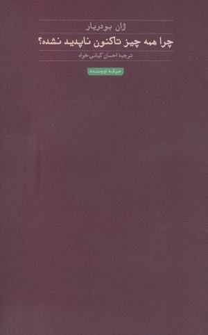 کتاب چرا همه چیز تا کنون ناپدید نشده؟ | انتشارات حرفه نویسنده