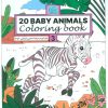 کتاب کتاب رنگ آمیزی BABY ANIMALS 20 (کد 1354) | انتشارات حتمی