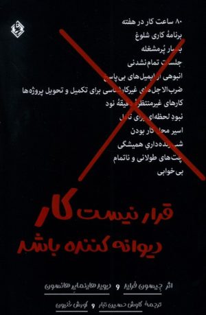 کتاب قرار نیست کار دیوانه کننده باشد | انتشارات بیتا