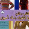 کتاب قلاب بافی با تکنیک رنگ آمیزی | انتشارات فرین