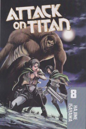 کتاب مجموعه مانگا : Attack On Titan 8 | انتشارات آی آی کتاب