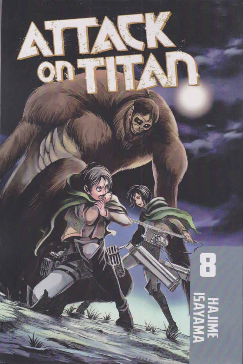 کتاب مجموعه مانگا : Attack On Titan 8 | انتشارات آی آی کتاب