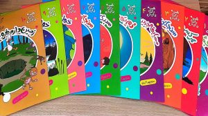 کتاب مجموعه قصه بازی نمایش (10 جلدی) به همراه 18 عروسک انگشتی | انتشارات مهاجر