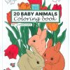 کتاب رنگآمیزی BABY ANIMALS 20 (کد 1353) | انتشارات حتمی
