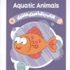 کتاب کتاب رنگ آمیزی فانتزی (طرح AQUATIC ANIMALS،کد 1507) | انتشارات حتمی