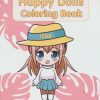 کتاب کتاب رنگ آمیزی HAAPPY DOLLS COLORING BOOK (کد 1588) | انتشارات حتمی