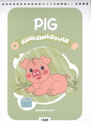 کتاب کتاب رنگ آمیزی فانتزی (طرح PIG، کد 1509) | انتشارات حتمی