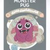 کتاب کتاب رنگ آمیزی فانتزی (طرح MONSTER PUG،کد 1505) | انتشارات حتمی