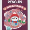 کتاب کتاب رنگ آمیزی فانتزی (طرح PENGUIN،کد 1459) | انتشارات حتمی