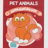 کتاب کتاب رنگ آمیزی فانتزی (طرح PET ANIMALS،کد 1458) | انتشارات حتمی