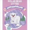 کتاب کتاب رنگ آمیزی فانتزی (طرح POLAR BEAR OTTER،کد 1655) | انتشارات حتمی