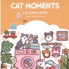 کتاب کتاب رنگ آمیزی CAT MOMENTS (کد 1709) | انتشارات حتمی